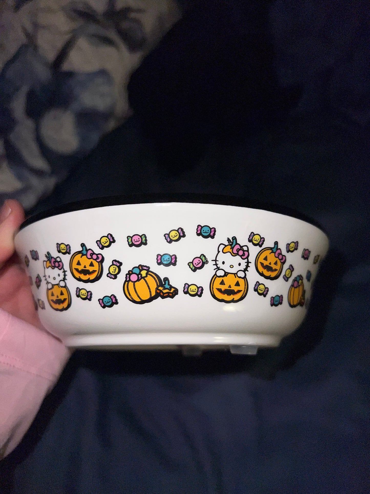 Hello Kitty Halloween Glass Bowl