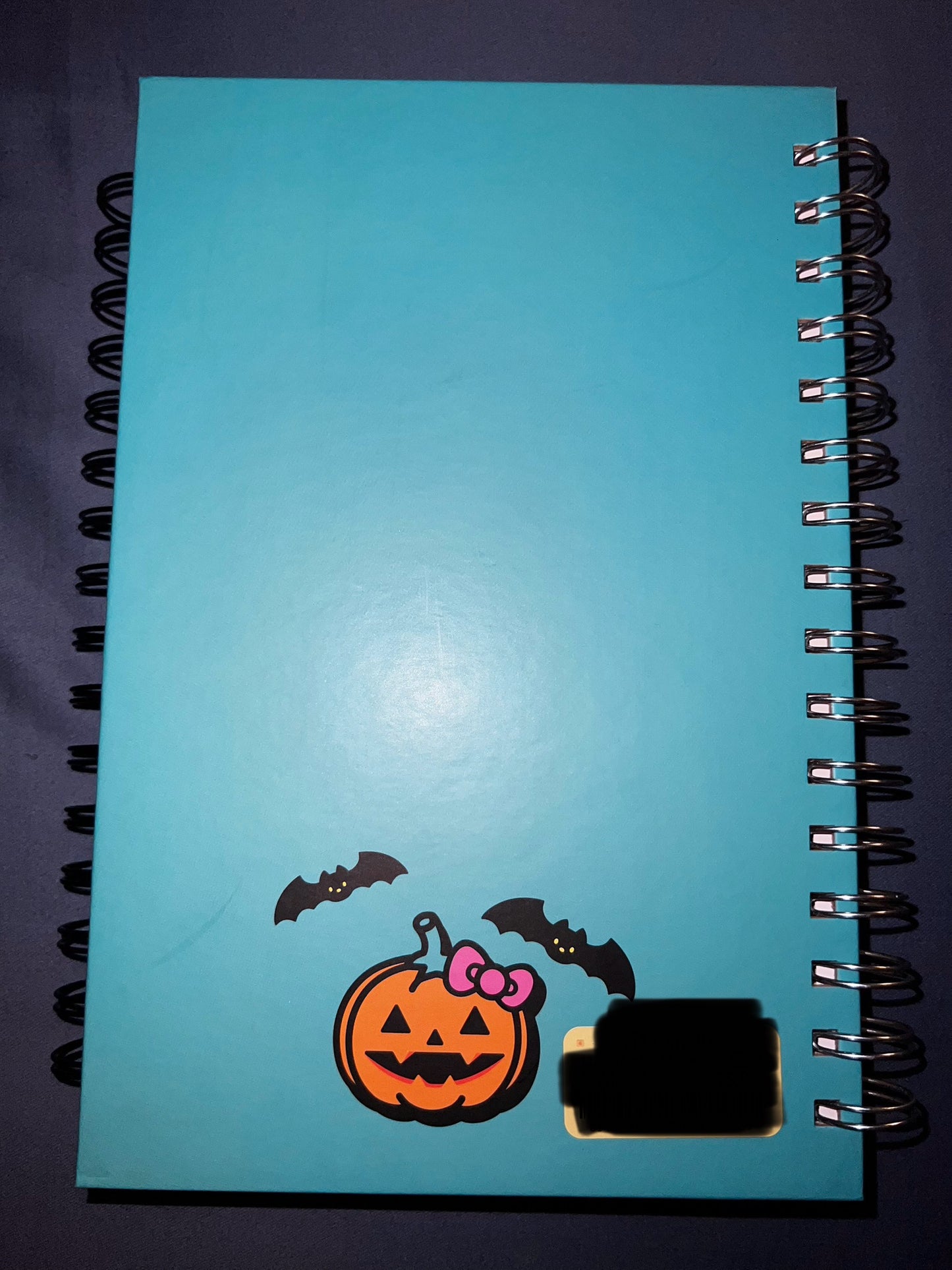 Hello Kitty Halloween Green Spiral Notebook