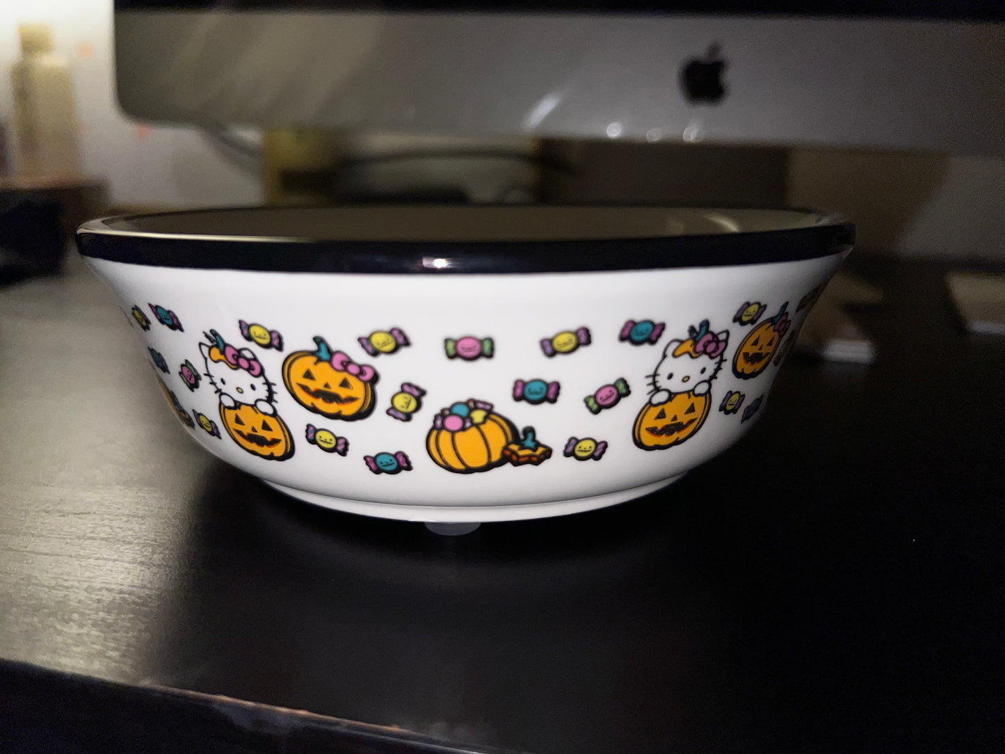 Hello Kitty Halloween Glass Bowl