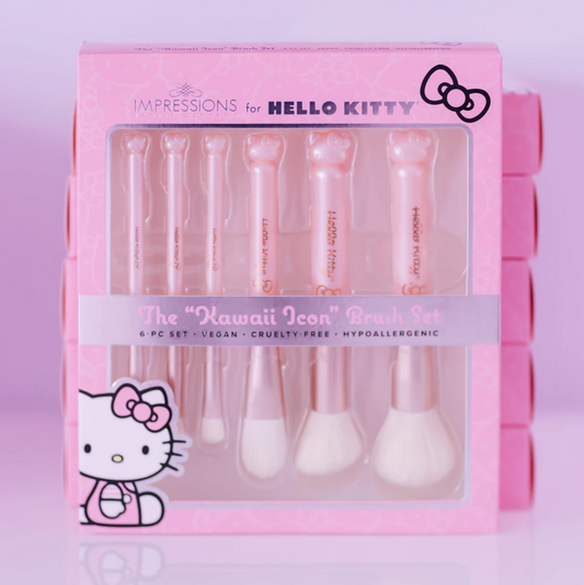 Hello Kitty "Kawaii Icon" 6-PC BRUSH SET